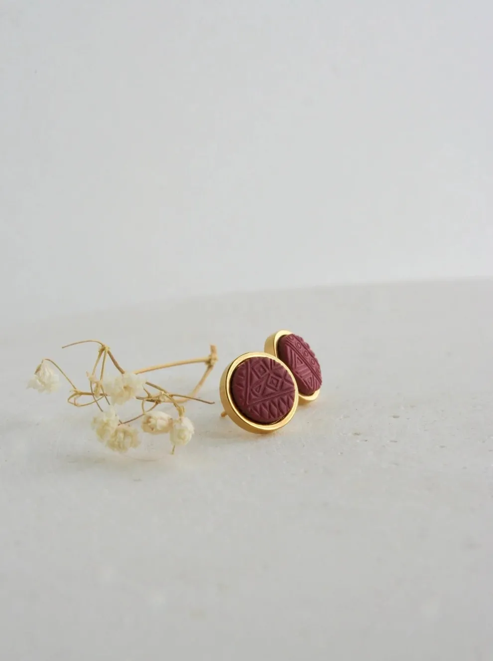 GOLD RING Daniela Earrings