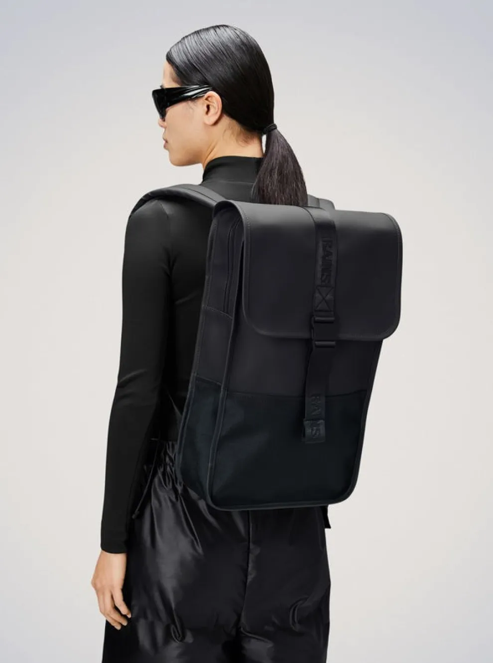 RAINS Trail Backpack Bag - Black