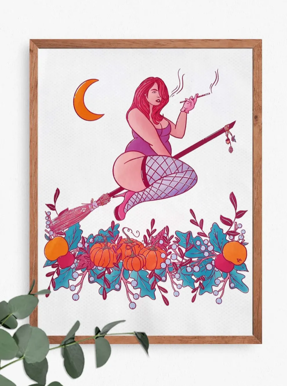 CHARLIE BOURDEAU Impression Riding his Broomstick