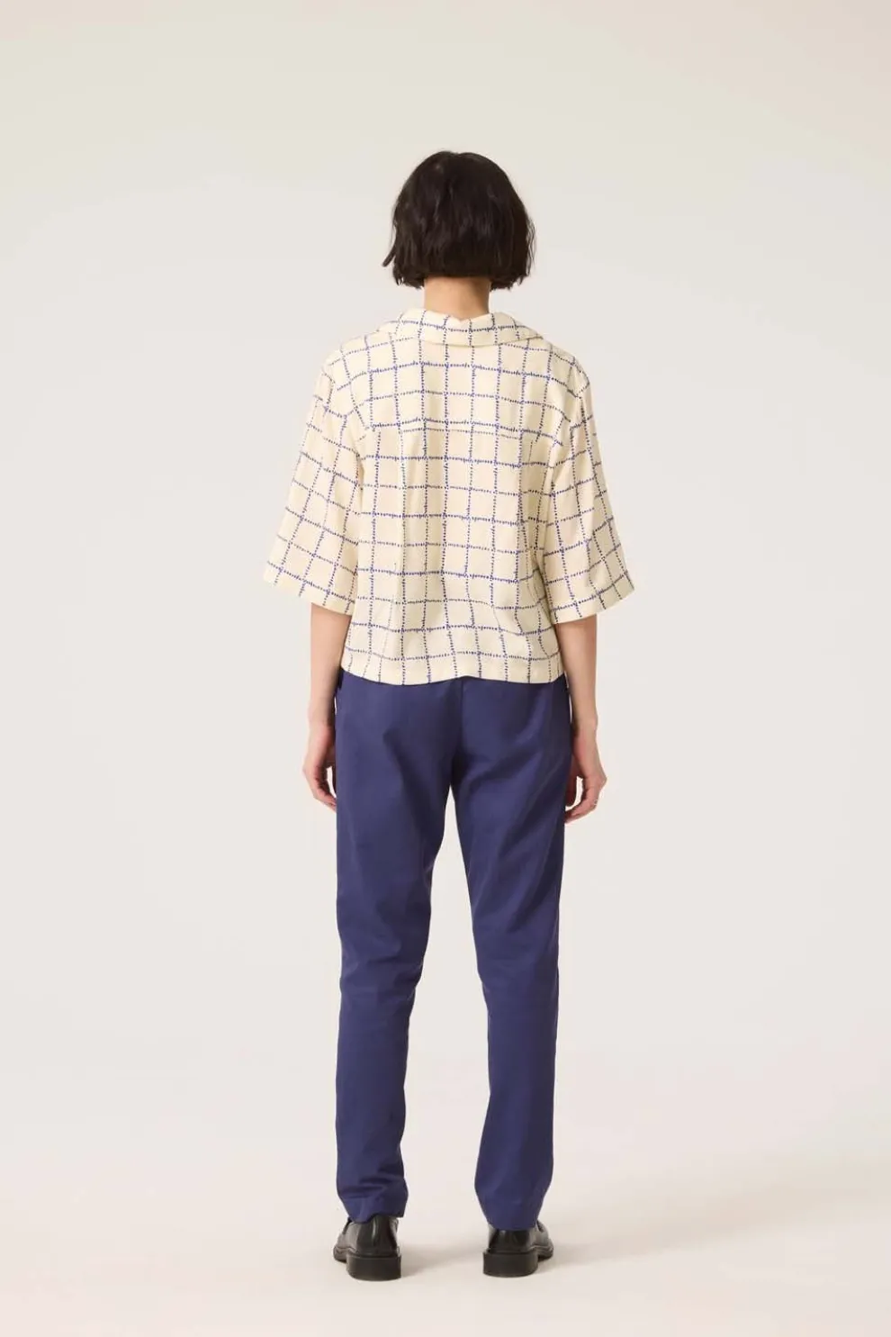 COKLUCH Ritual Shirt - Cream Checks