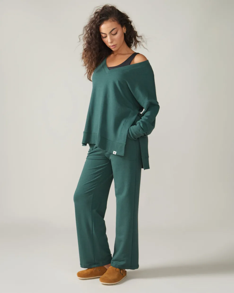 ROSE BOREAL Hugg Me Jogger Pants - Dark lagoon