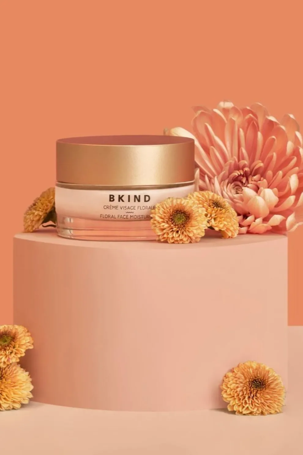 BKIND Floral Face Cream with Hyaluronic Acid