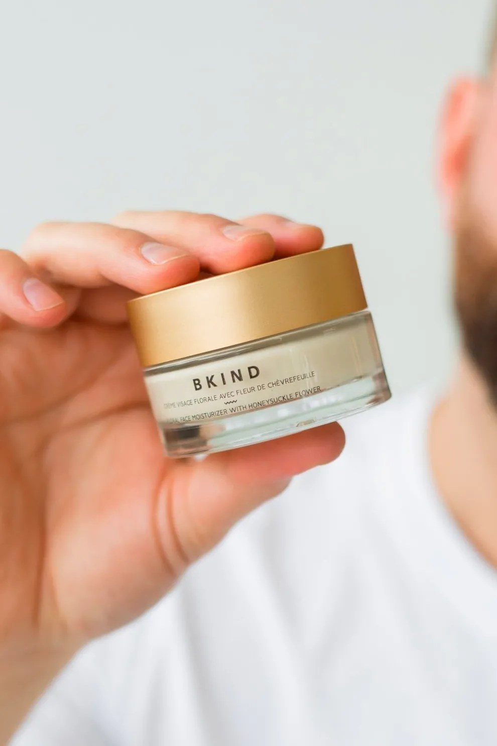 BKIND Floral Face Cream with Hyaluronic Acid