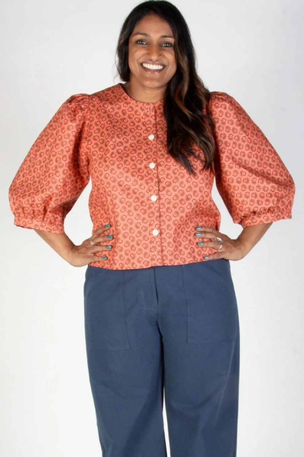 BIRDS OF NORTH AMERICA Serin Blouse