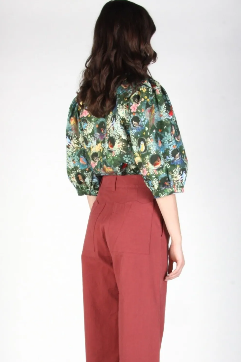 BIRDS OF NORTH AMERICA Serin Blouse