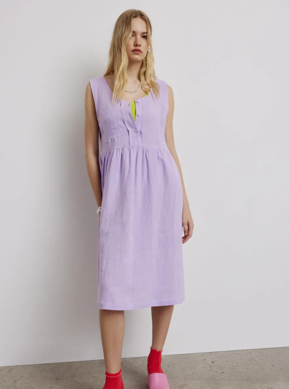 EVE GRAVEL Beachley Dress - Lilac