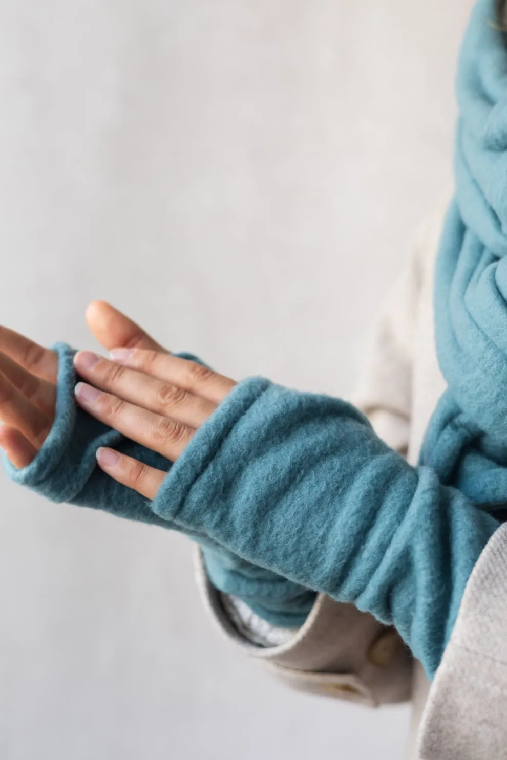 GIBOU Fingerless Mittens