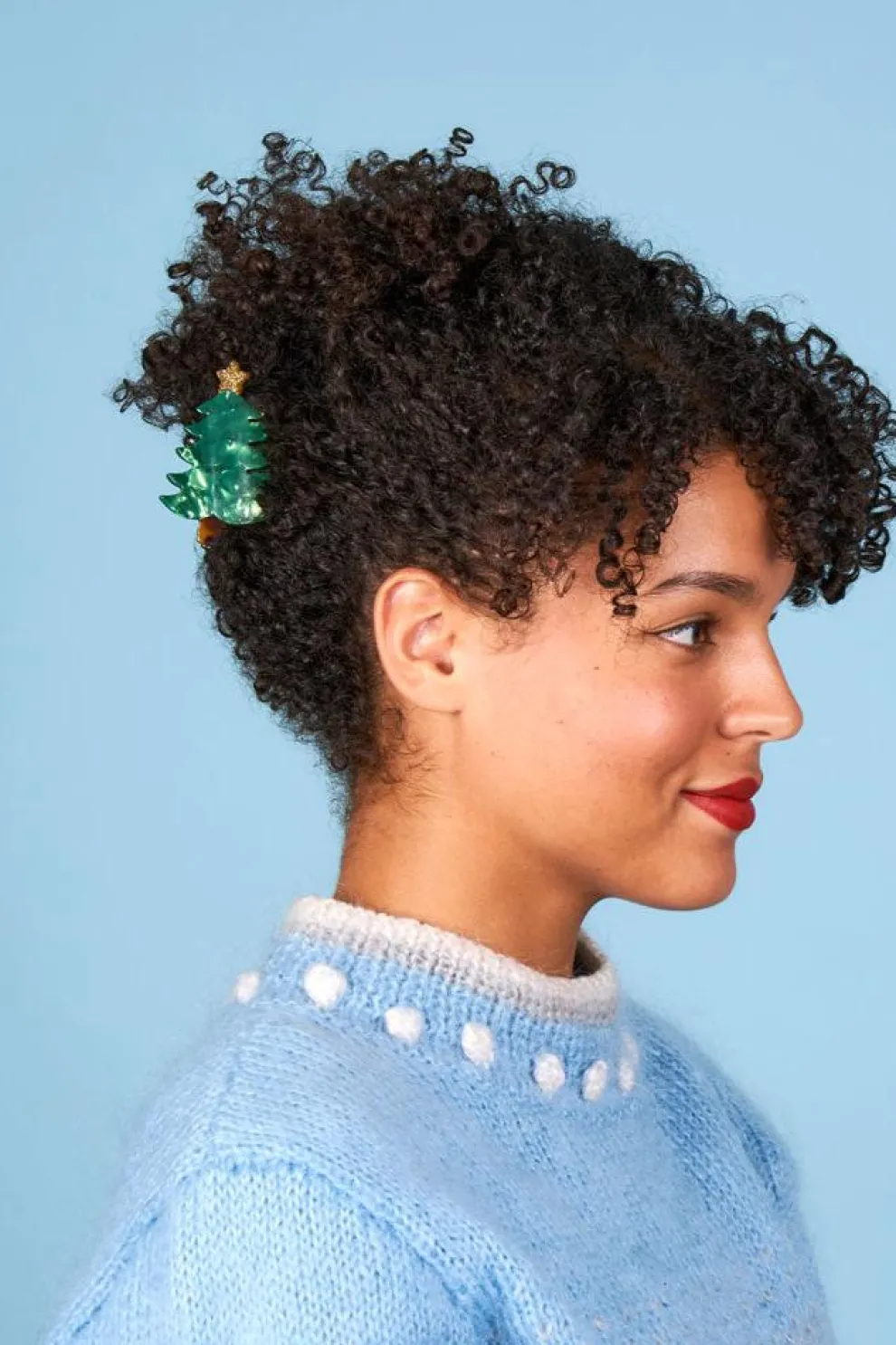 COUCOU SUZETTE Hair Clip - Fir Tree