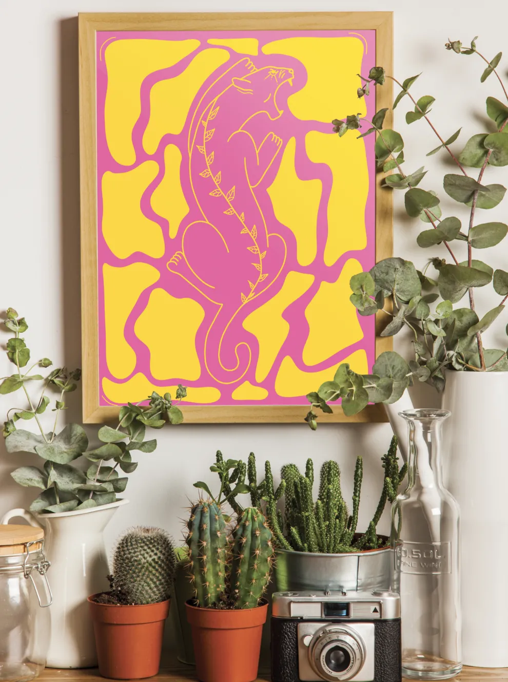 PERLE NOIRE Panther Poster