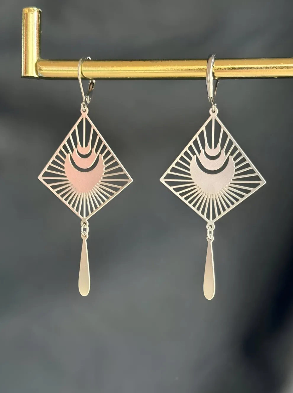 BLOOM Gatsby Earrings - Silver