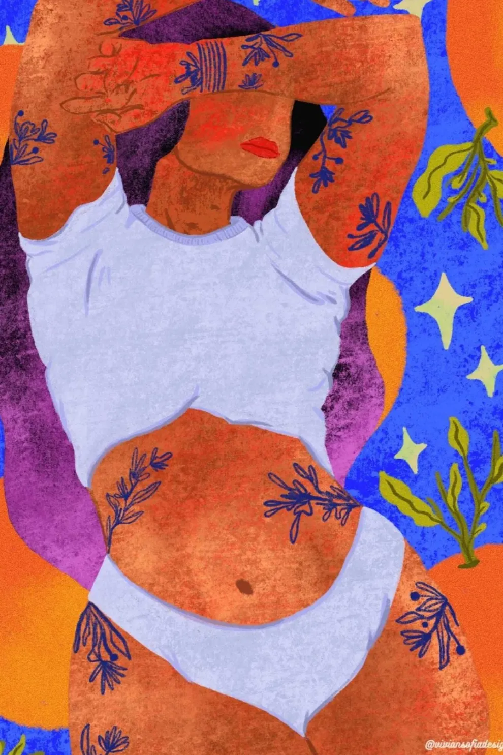 VIVIAN SOFIA Dolce Vita Poster