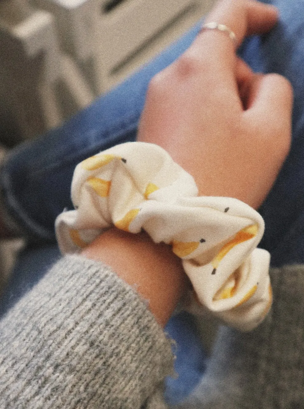 FREON COLLECTIVE Banana Scrunchie