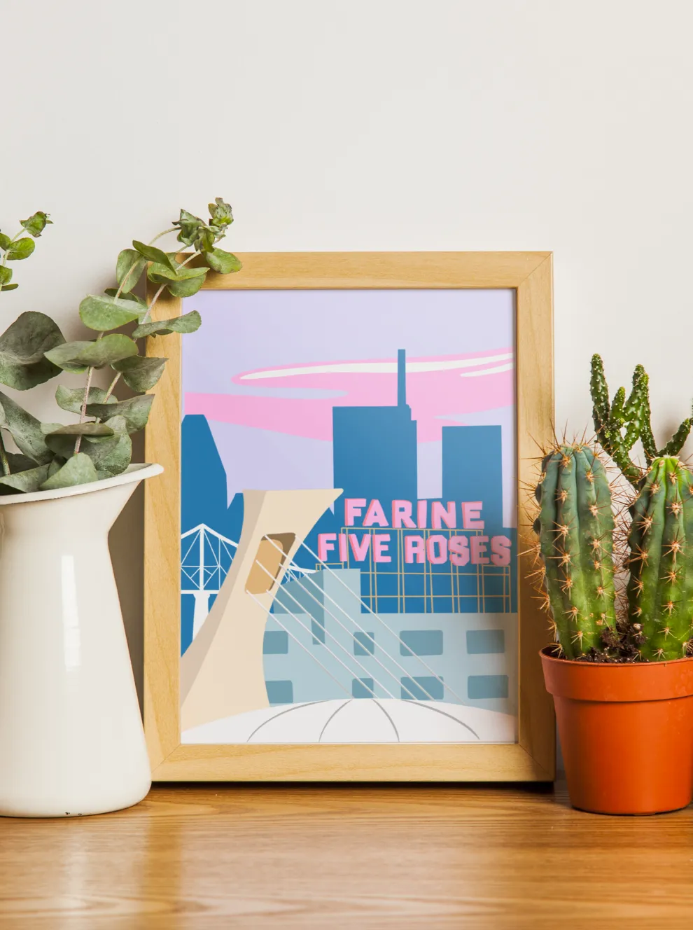 BLACK PERLE Poster Flour Five Roses