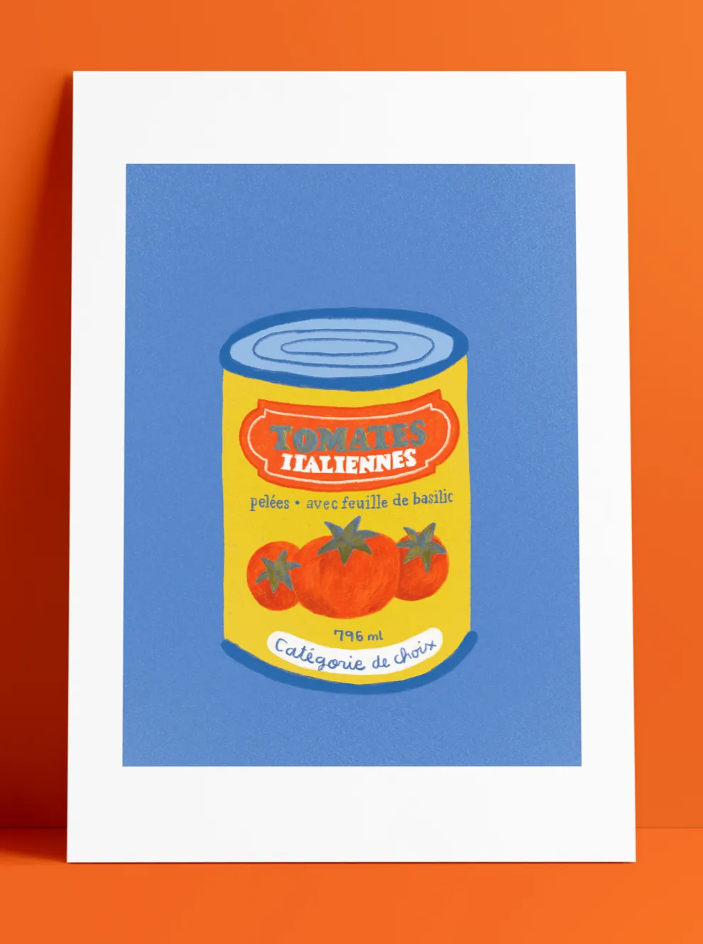 ANNE JULIE DUDEMAINE Tomato Cane Poster