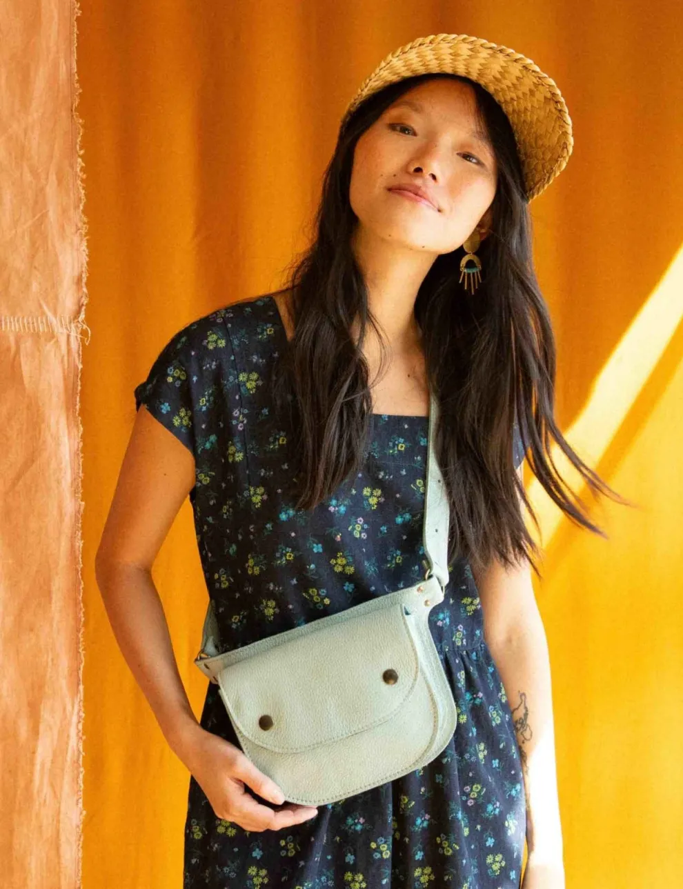 KAZAK Amaru Clutch Bag - Powder Blue