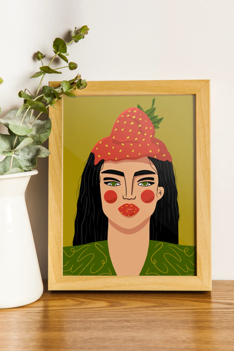 PERLE NOIRE Poster Cat on the head