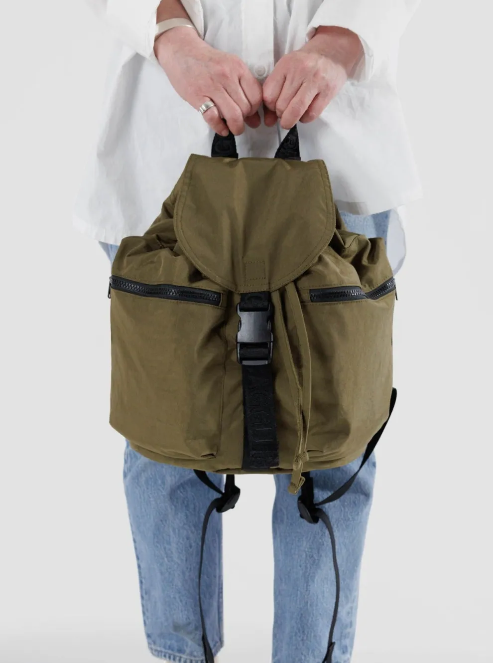 BAGGU Sports Backpack - Seaweed