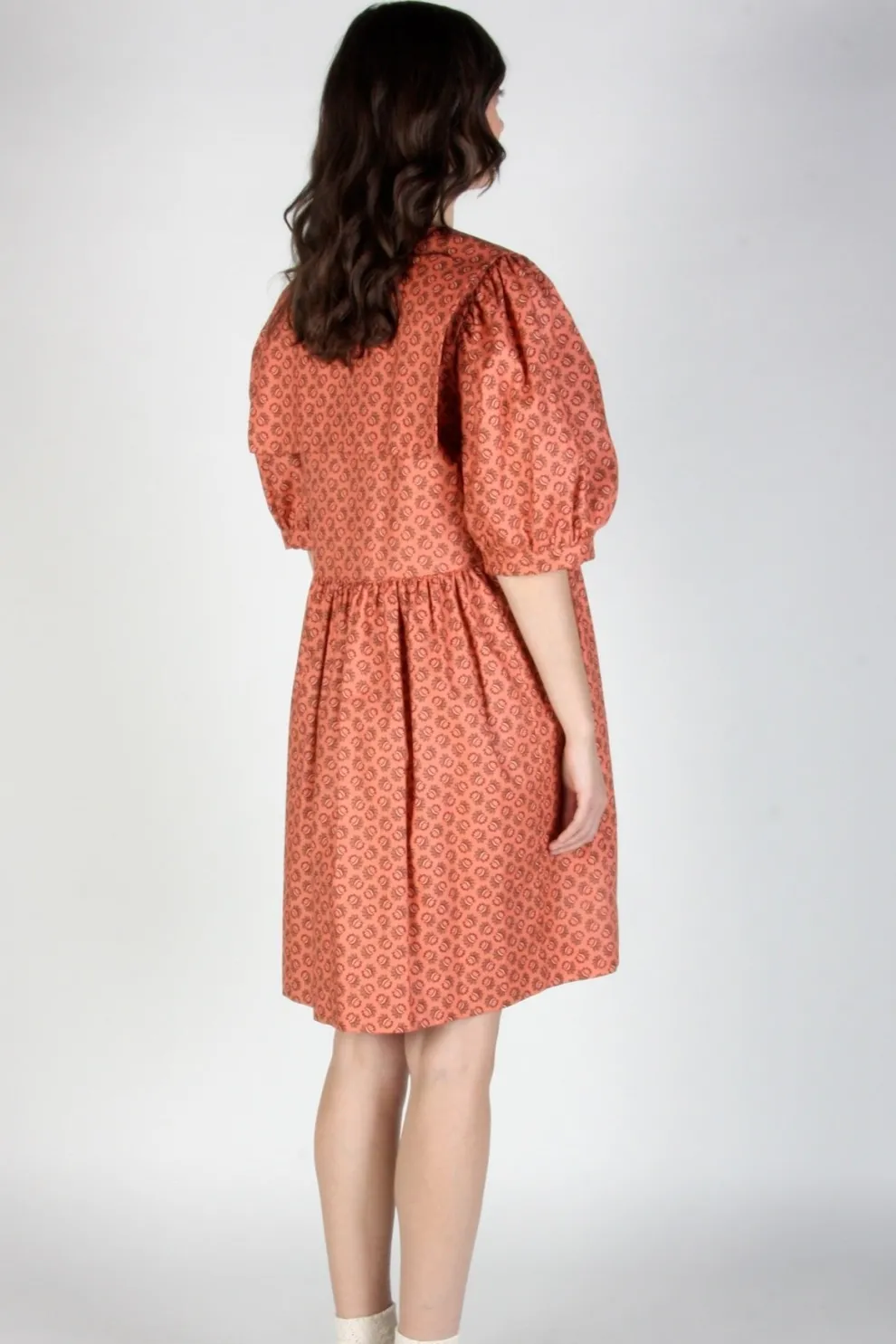 BIRDS OF NORTH AMERICA Fieldfare Dress - Berry Sheaf