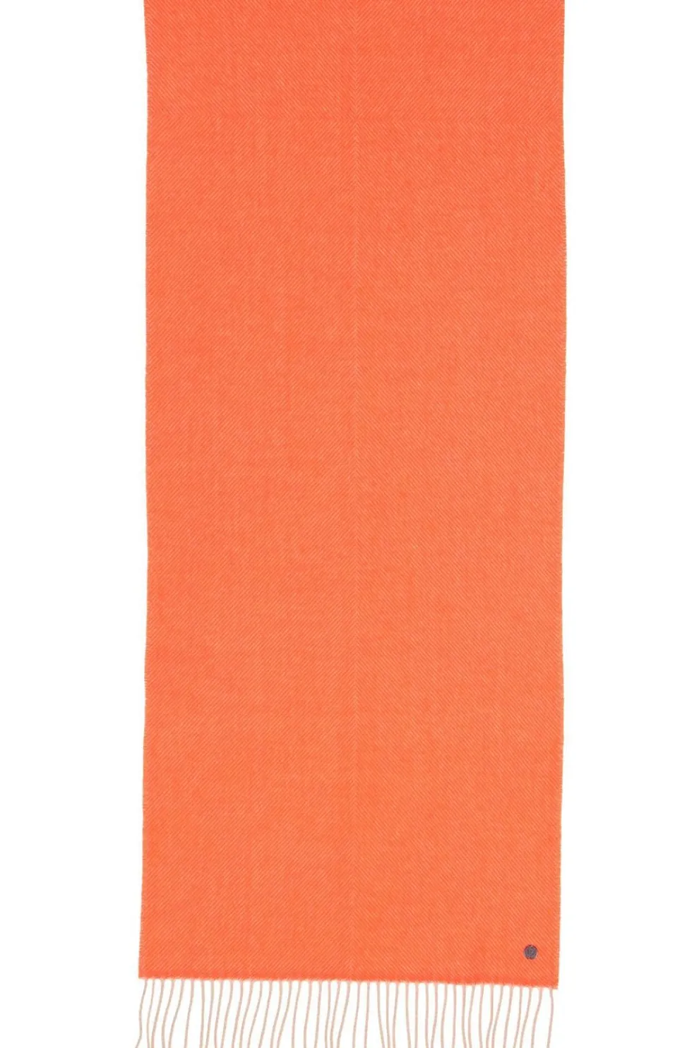 FRAAS Herringbone Pattern Wool Scarf