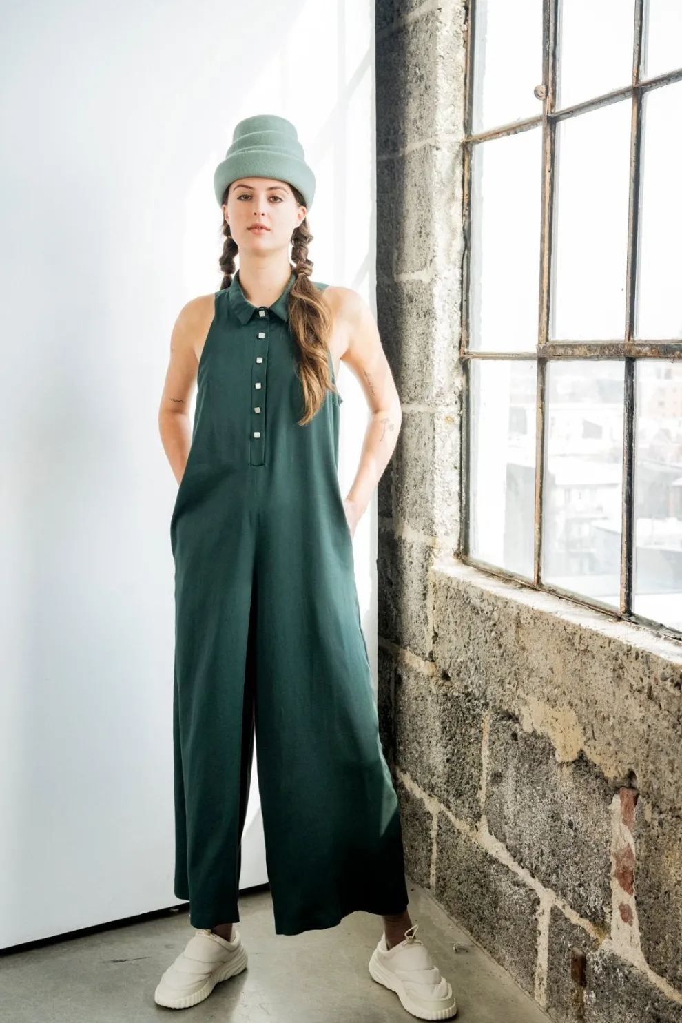 BODYBAG Liam Jumpsuit - Green