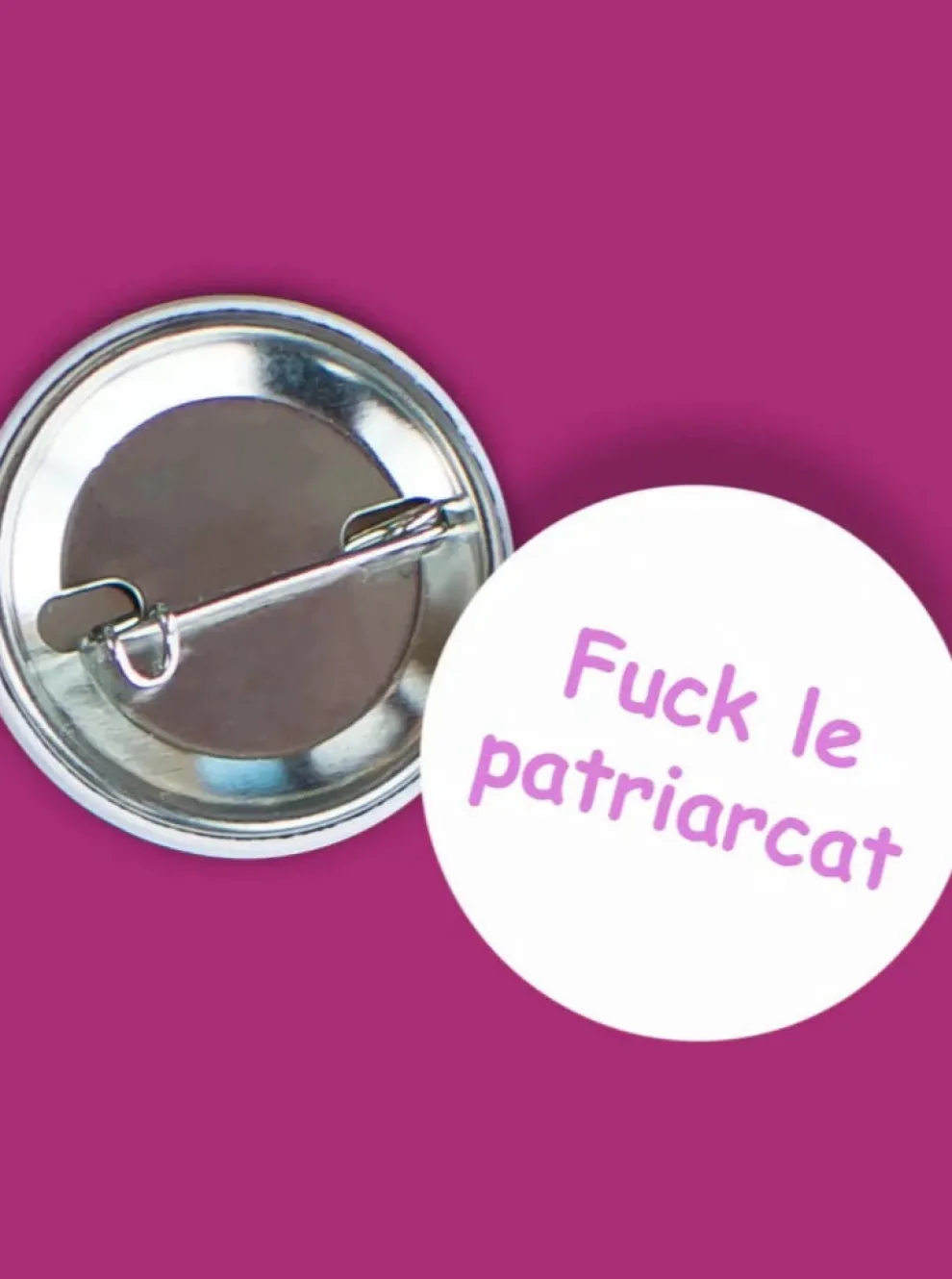 OUI MANON Macaron - Fuck le patriarcat
