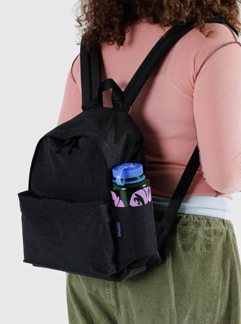 BAGGU Backpack Nylon Medium - Black