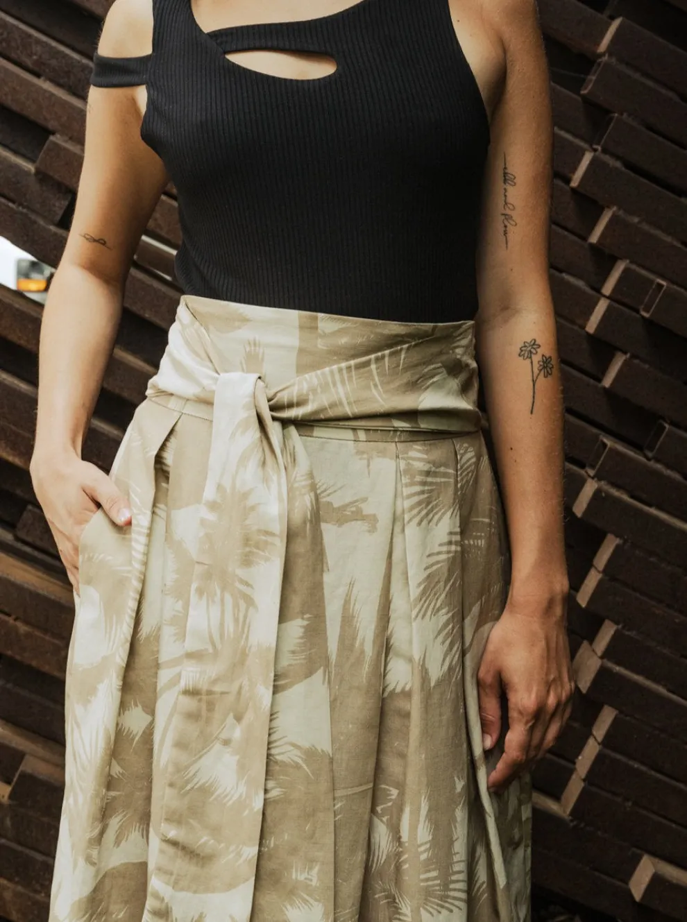 BODYBAG Paloma Skirt - Palm