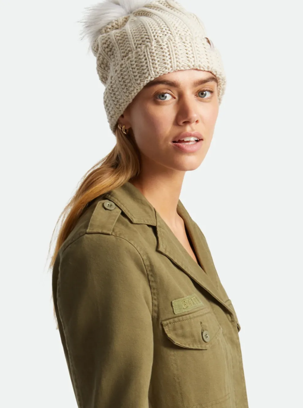 BRIXTON Tuque Alison - Beige