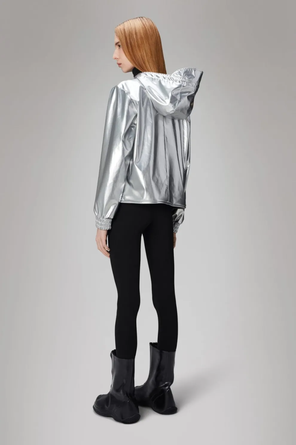 RAINS Waterproof String Jacket - Mirror