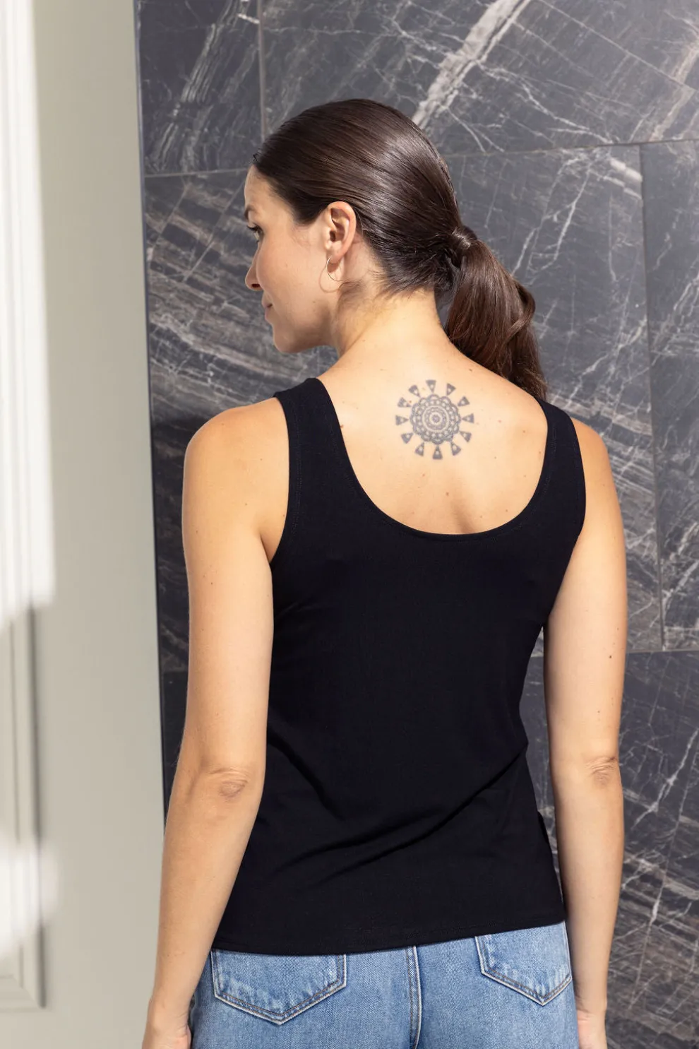 CHERRY BOBIN Cami Billy - Black