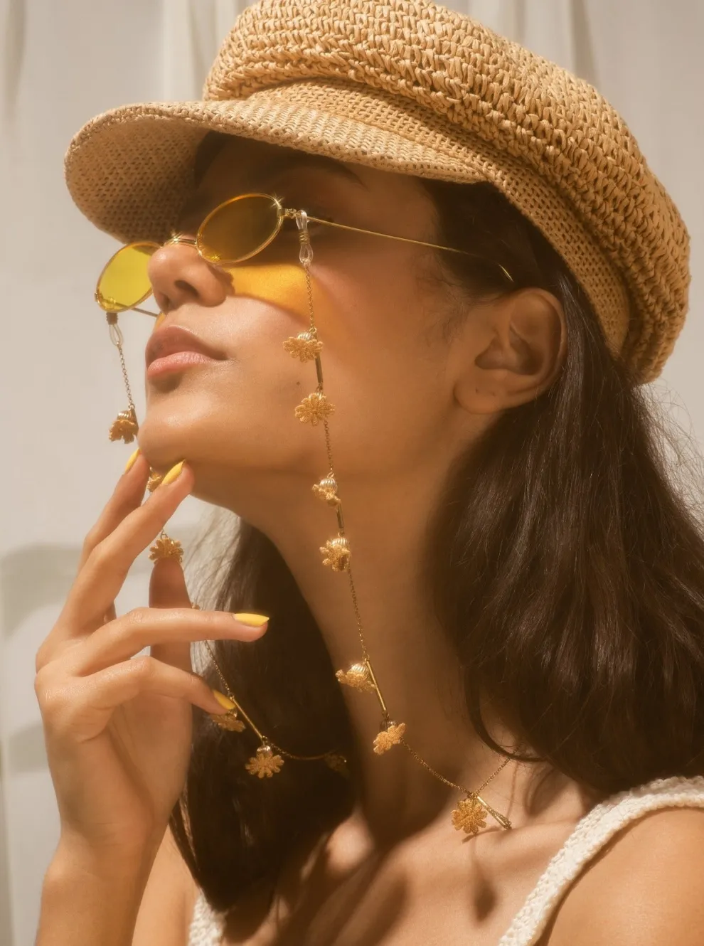 THIS ILK Silene Glasses Chain