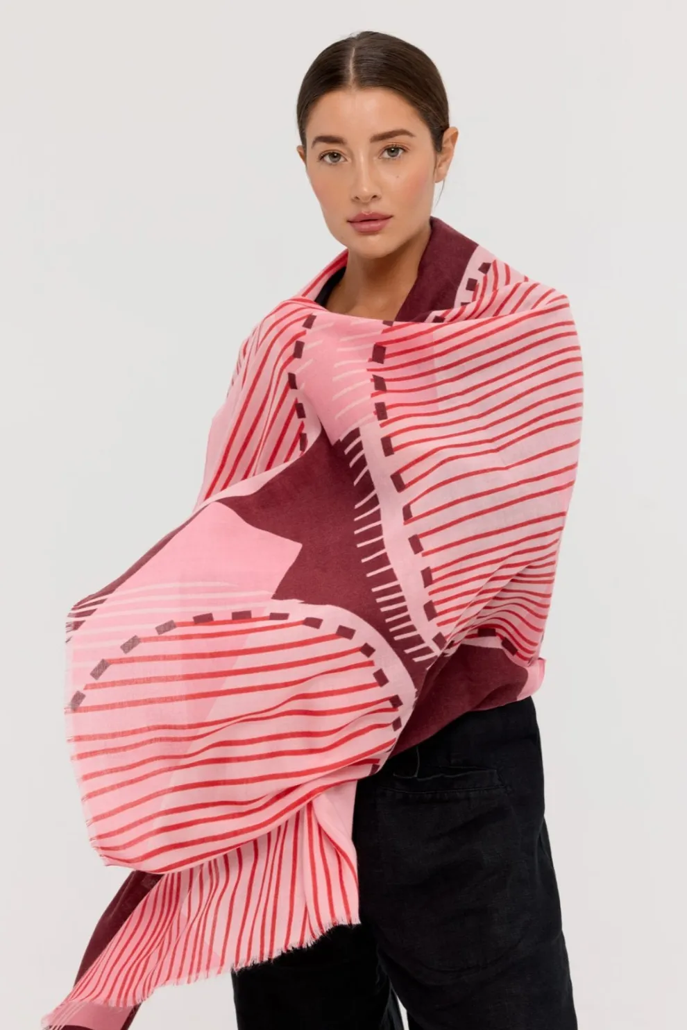 PRINCESS & DRAGON Sun Scarf - Pink