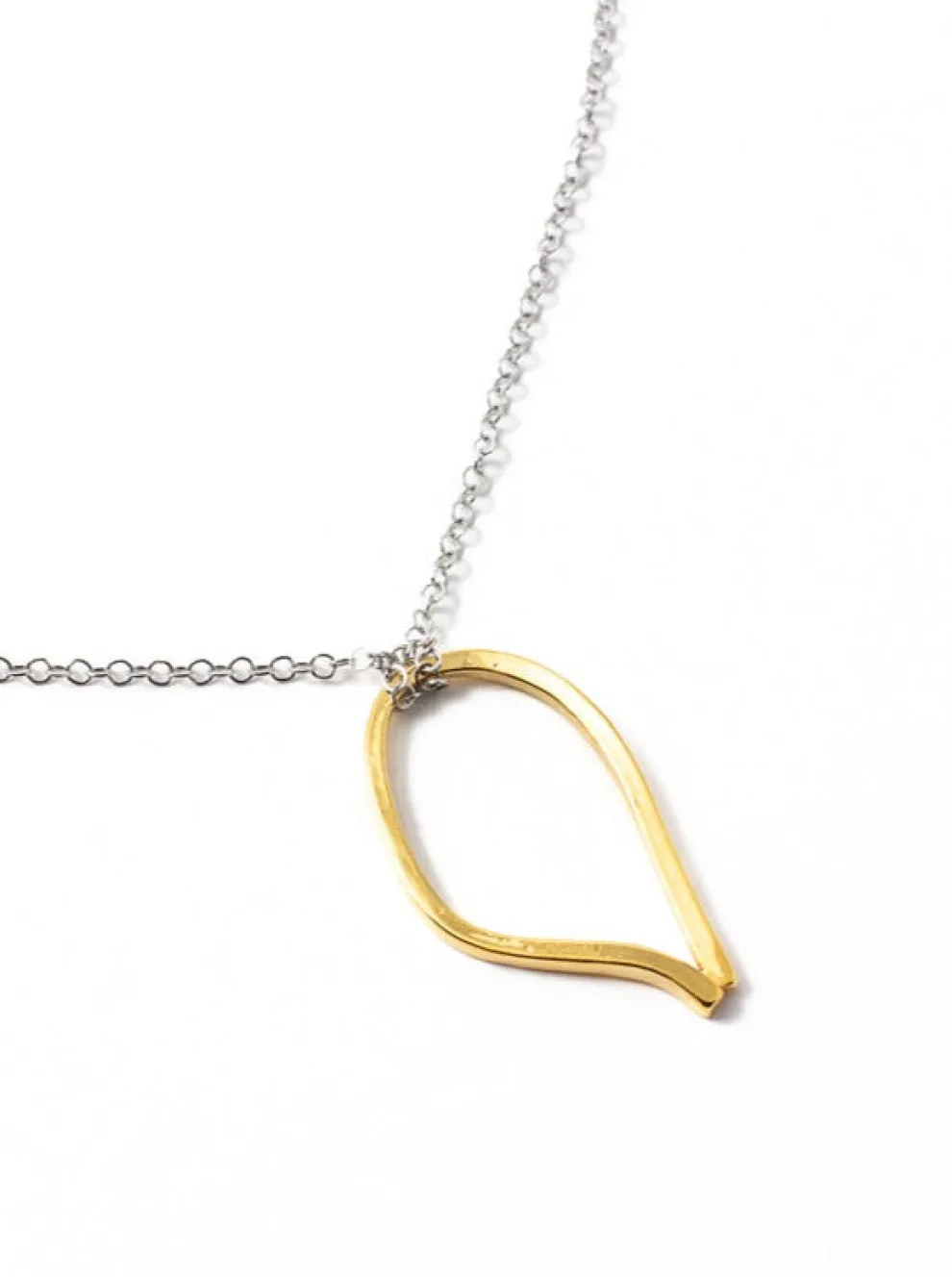 ANNE-MARIE CHAGNON Béatrix Necklace - Silver and Gold