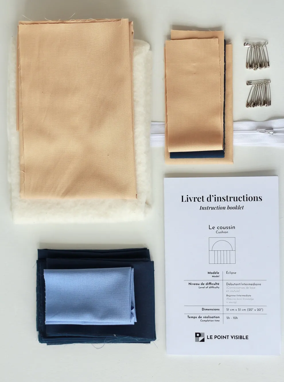 LE POINT VISIBLE Short Point Cushion Making Kit