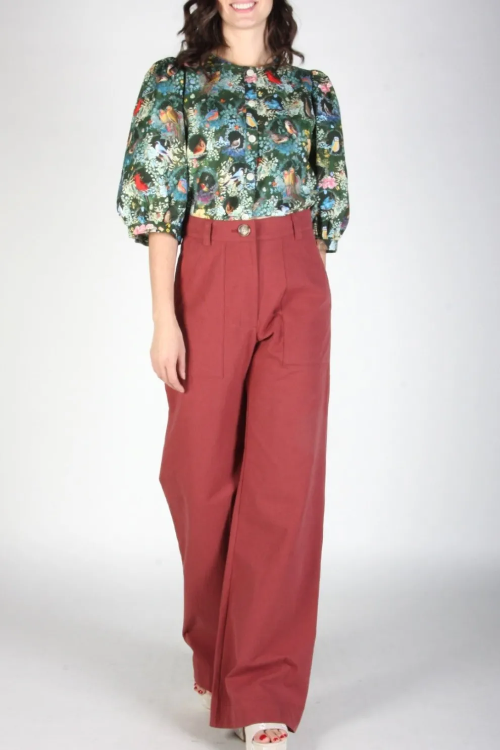 BIRDS OF NORTH AMERICA Illadopsis Pants - Rosewood