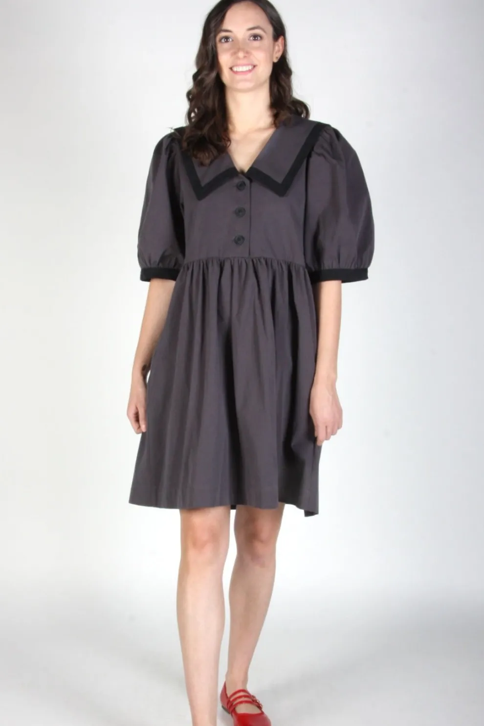 BIRDS OF NORTH AMERICA Fulvetta Dress - Iron