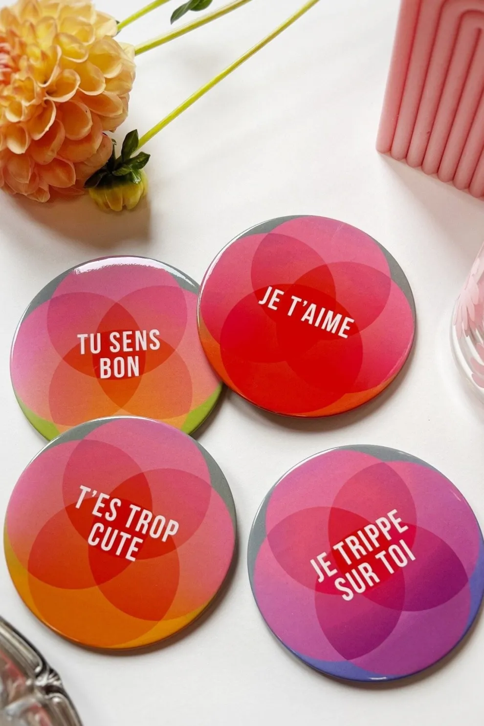 THANK YOU GOOD EVENING Coasters - The Young and the Restless