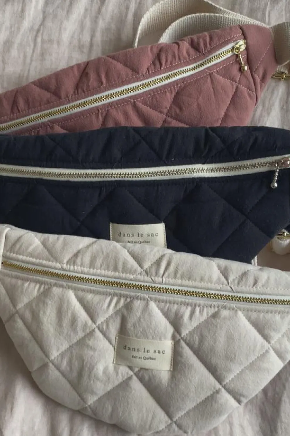 IN THE BAG Quilted Fanny Pack