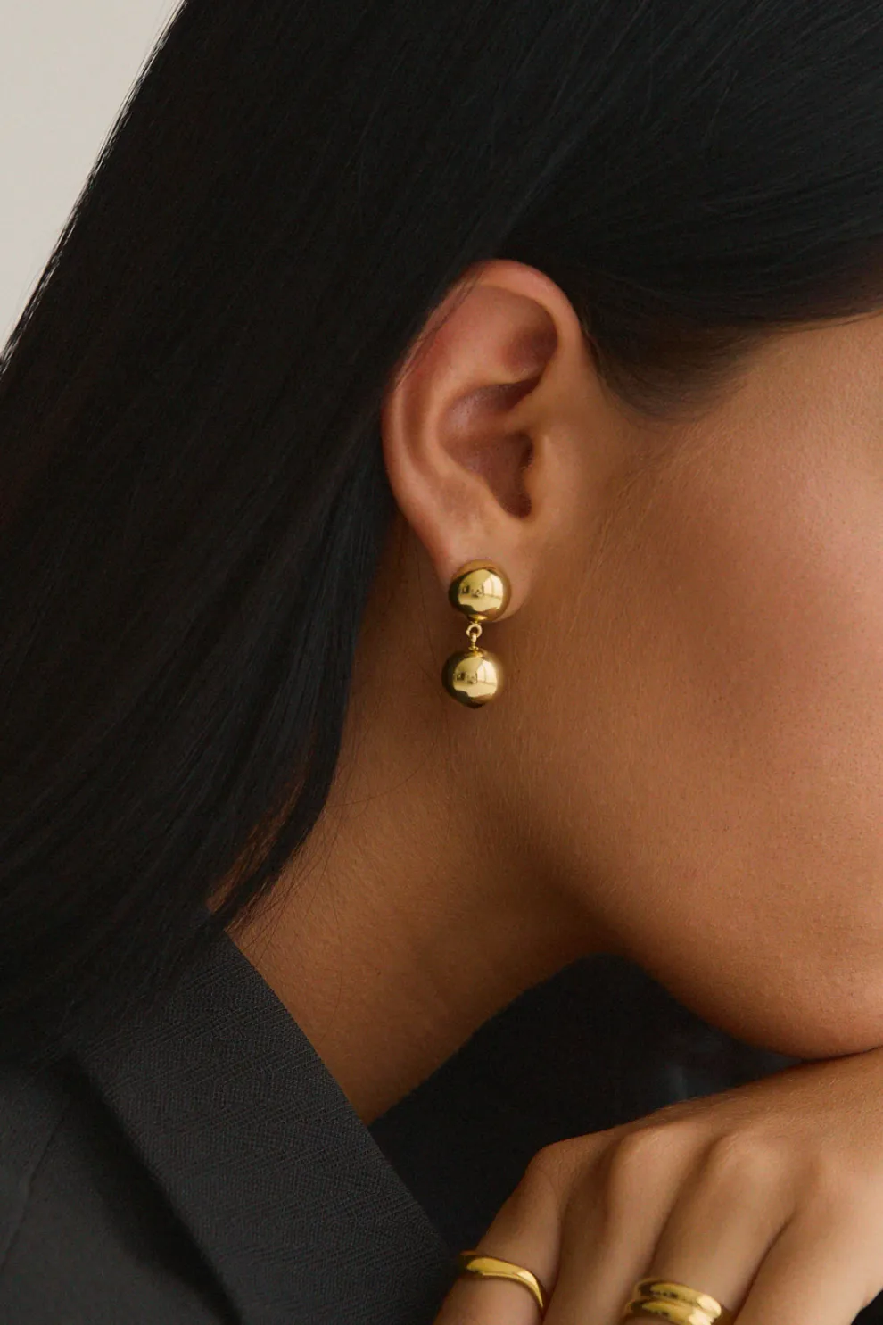 TWENTY COMPASS C'est la Vie Earrings