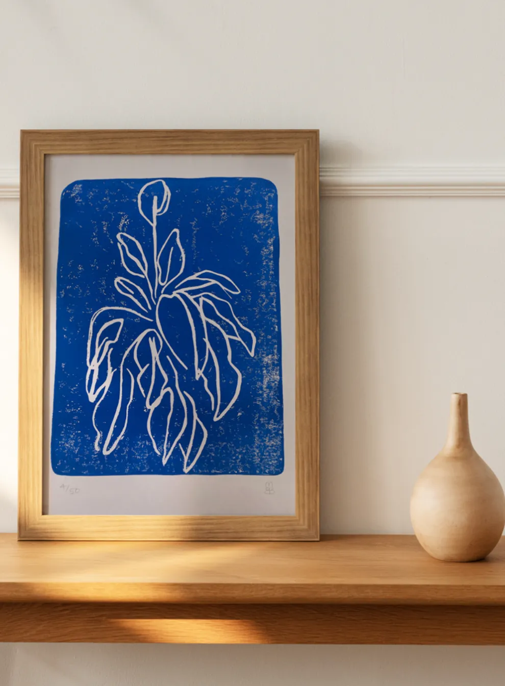 MEB Moon flower poster