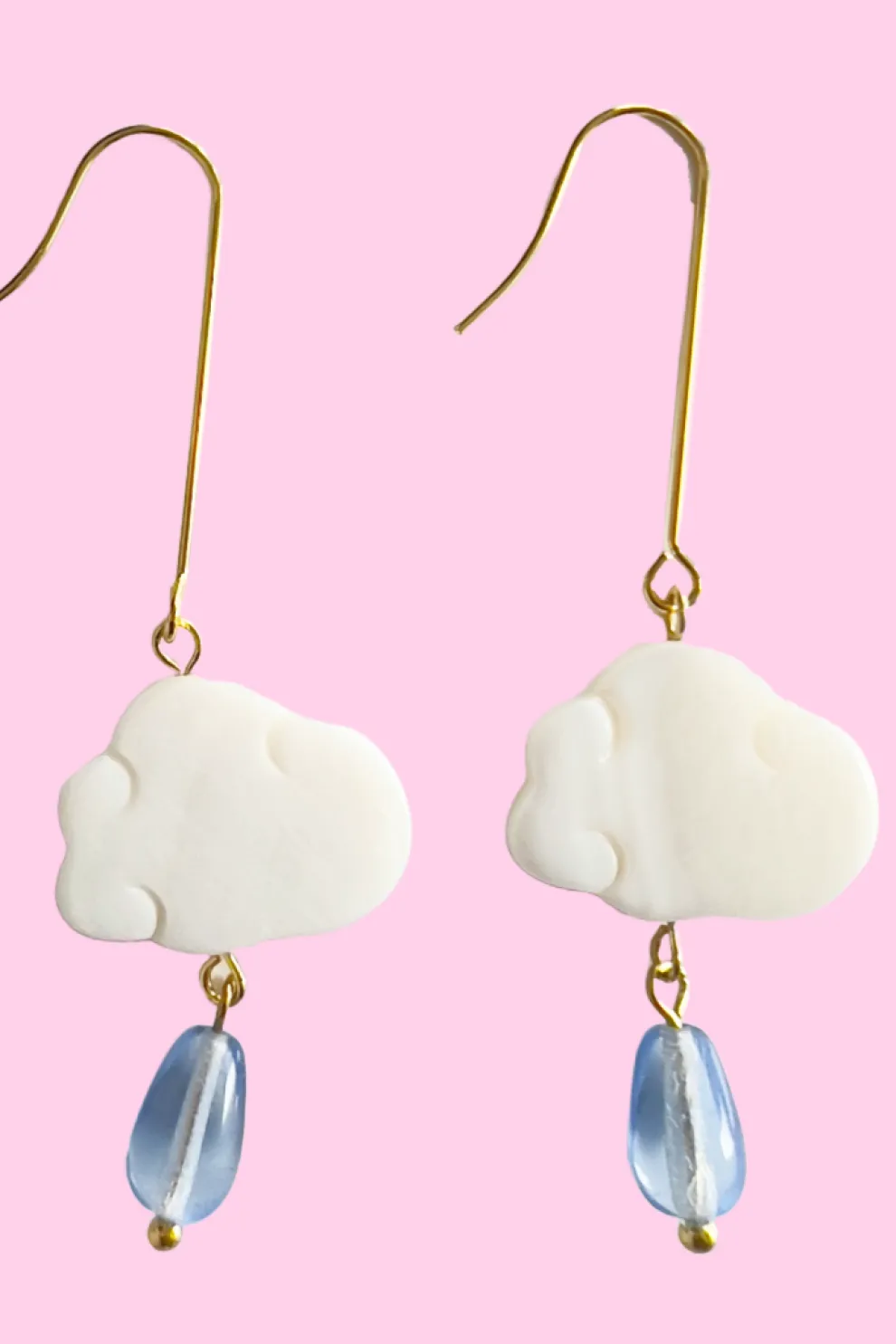 YELLOW DOTS STUDIO Boucles d'oreilles Rainy Cloud