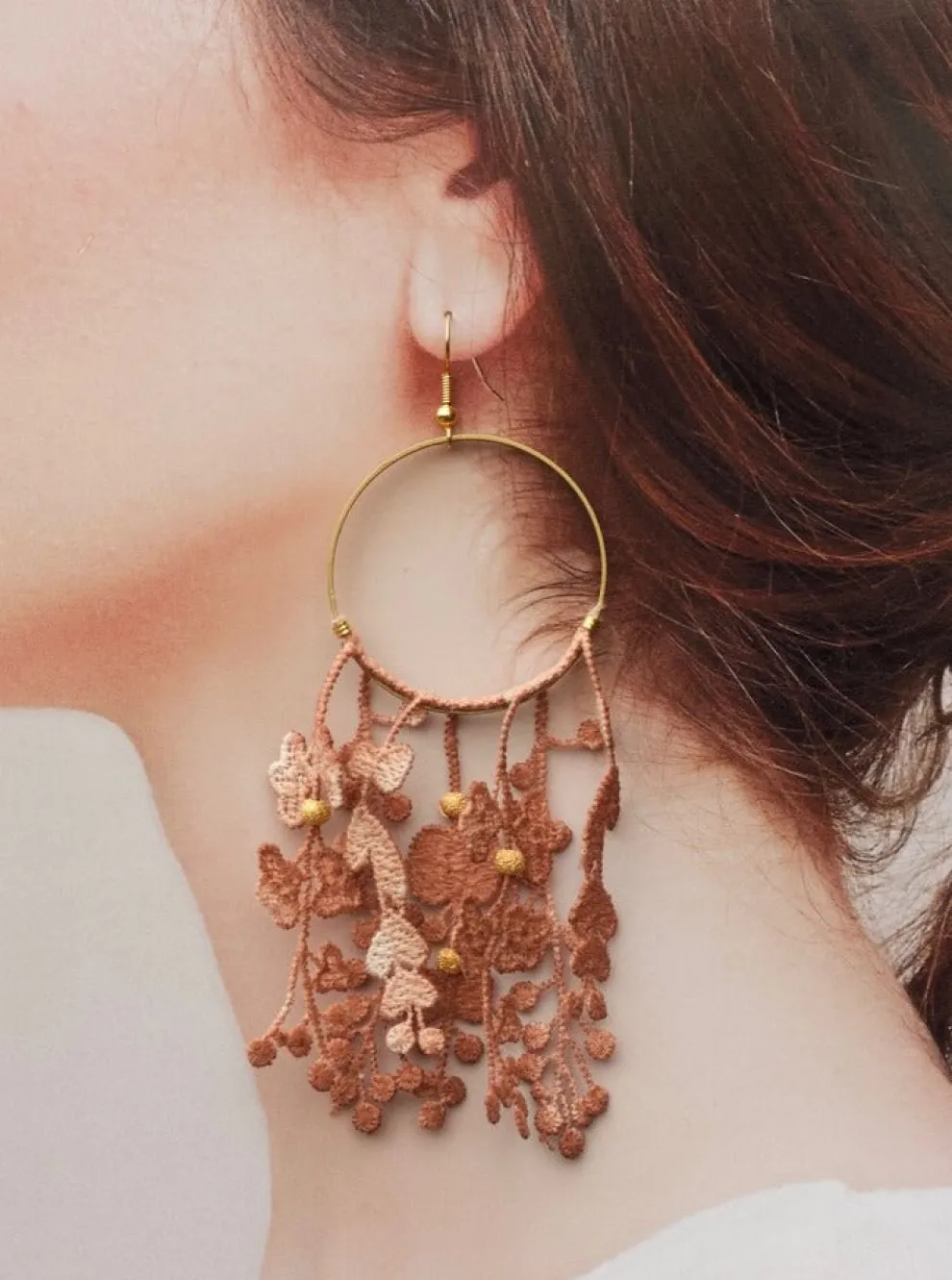 THIS ILK Flower Duo Earrings