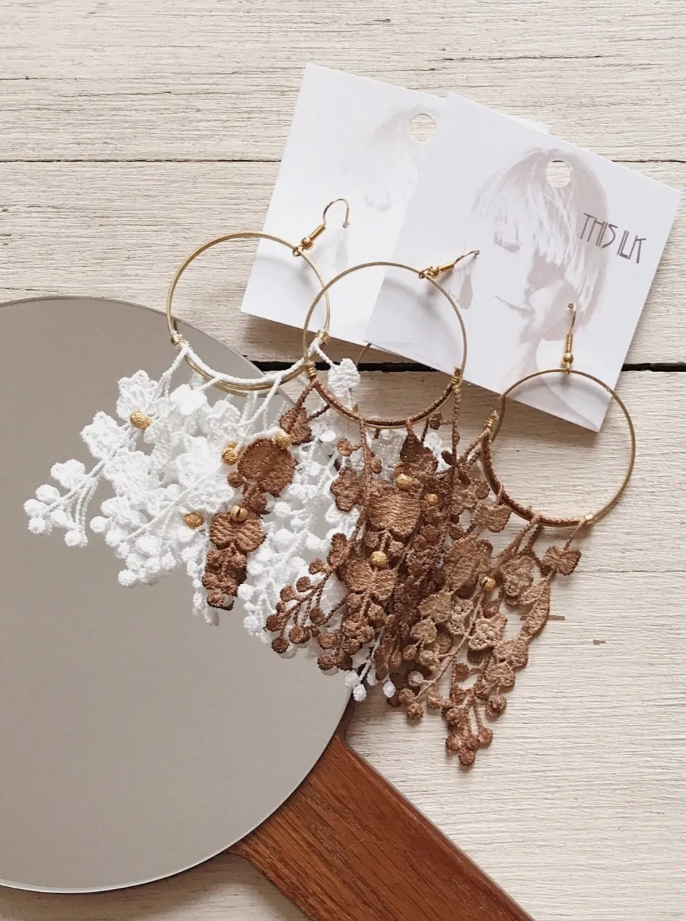 THIS ILK Flower Duo Earrings