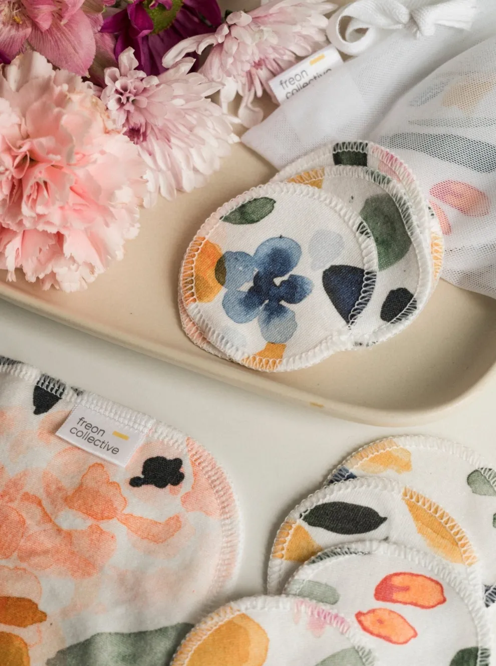 FREON COLLECTIVE Cotton Washable Makeup Remover