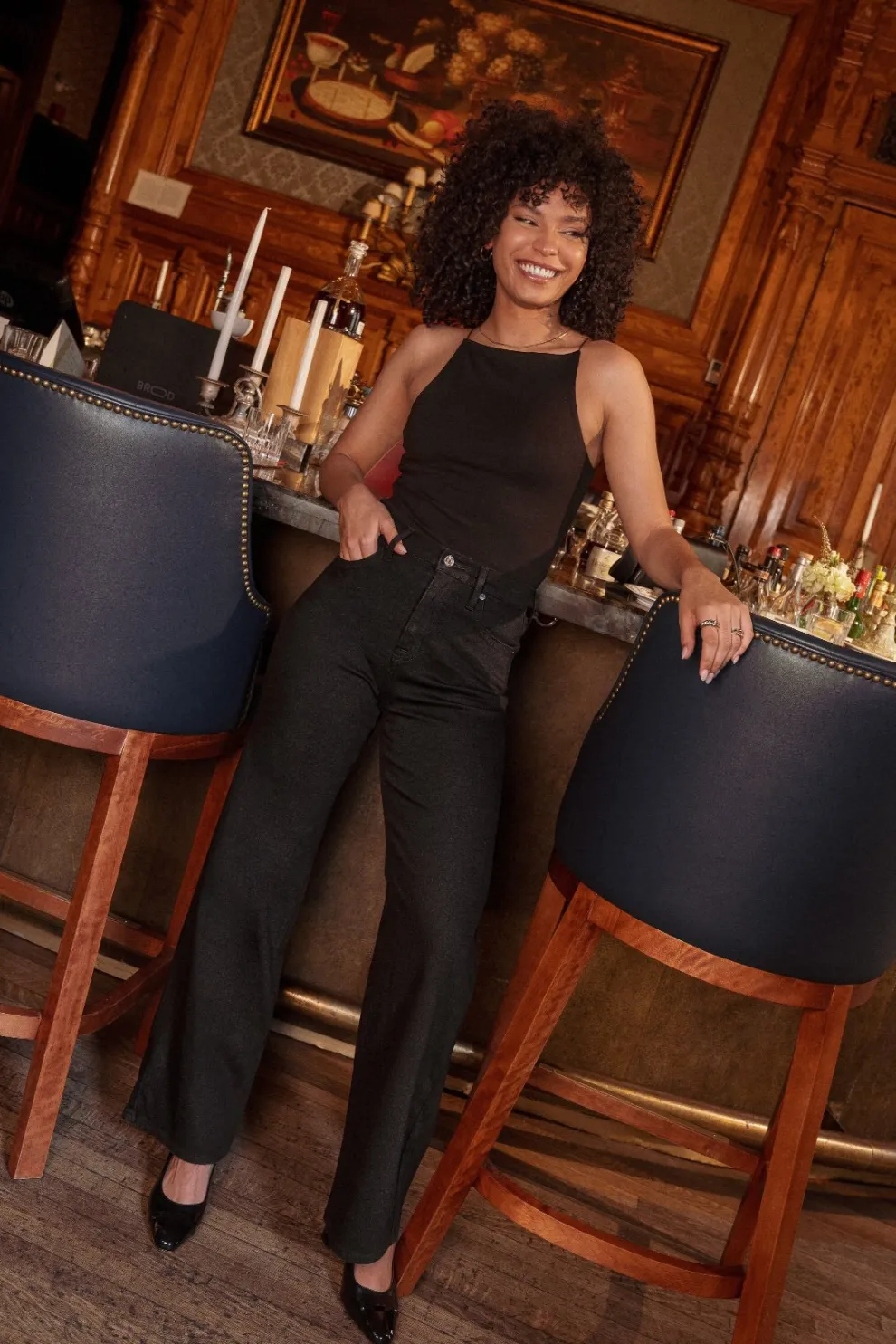 YOGA JEANS Lily Cut - Black