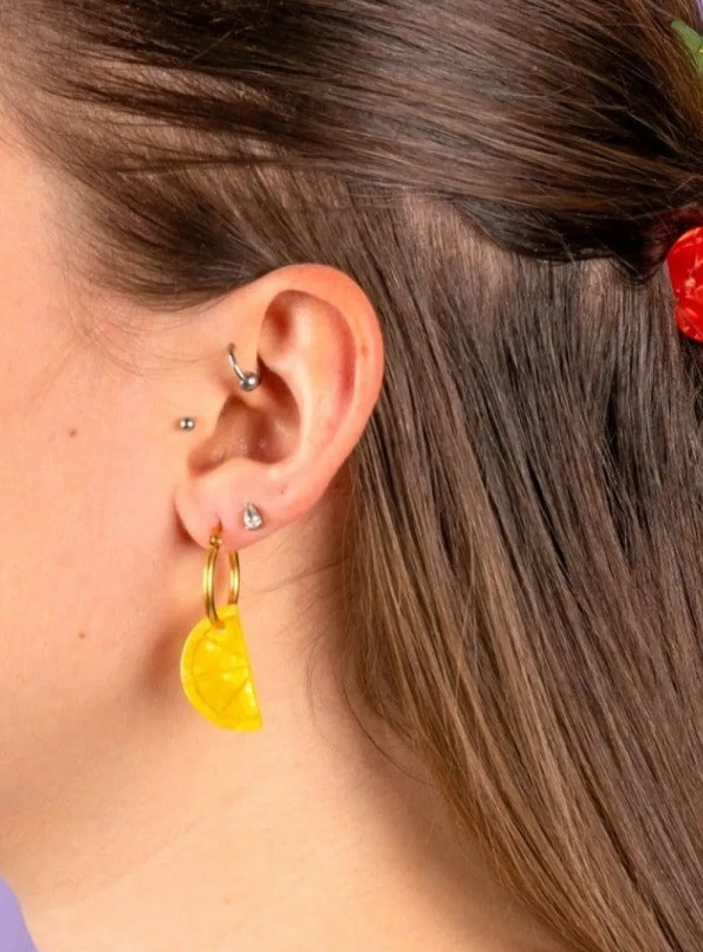 COUCOU SUZETTE Lemon Earrings
