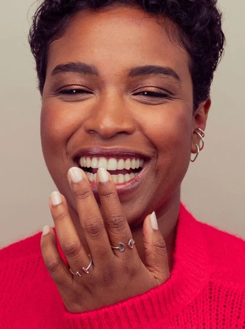 VÉRONIQUE ROY JWLS Invincible Ring/ Ear Cuff - Silver