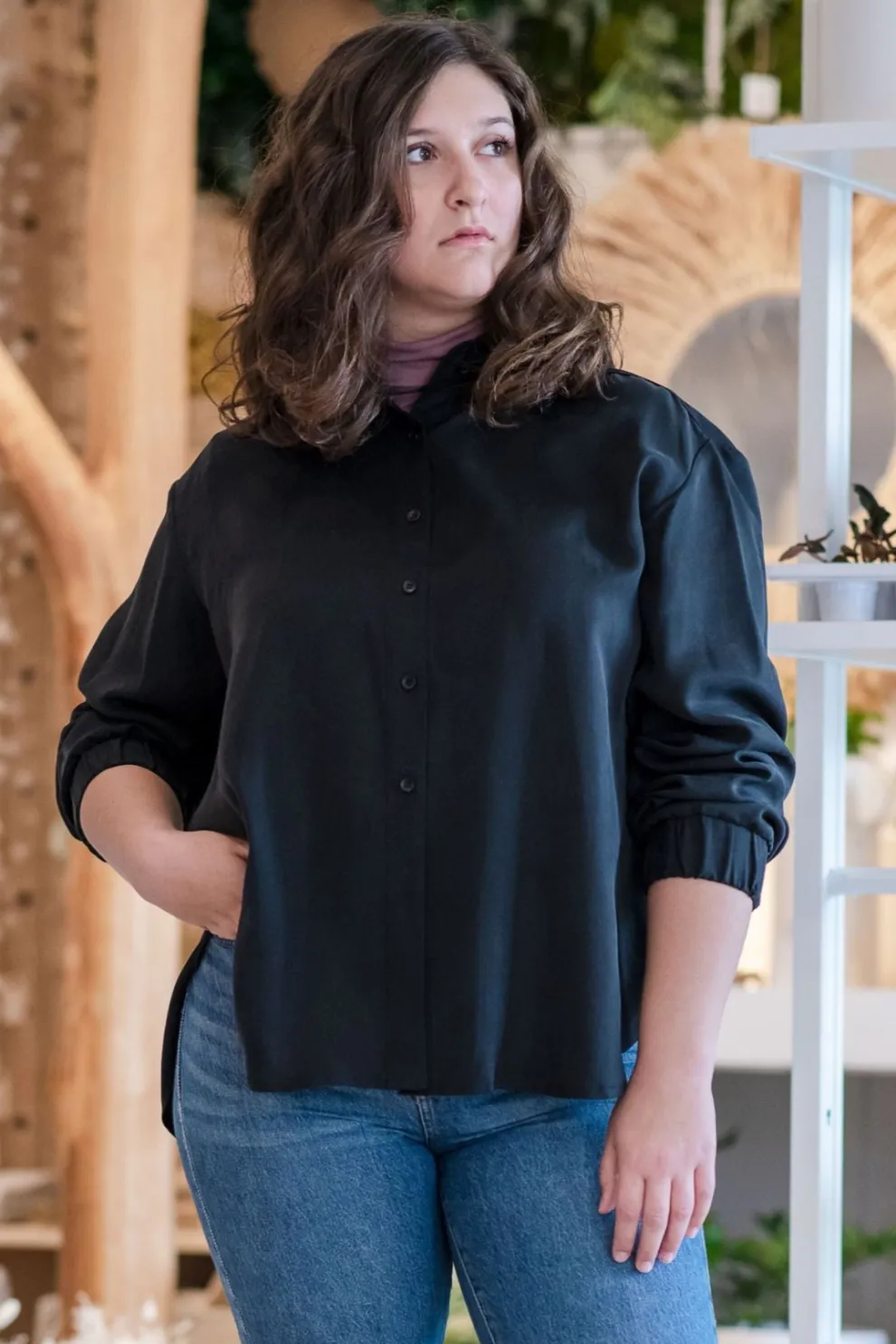 VALERIE C. Oversized Shirt