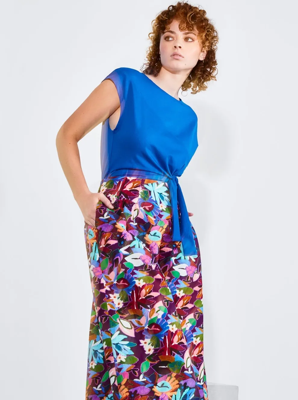 DAGG & STACEY Amelia Top - Cobalt Blue