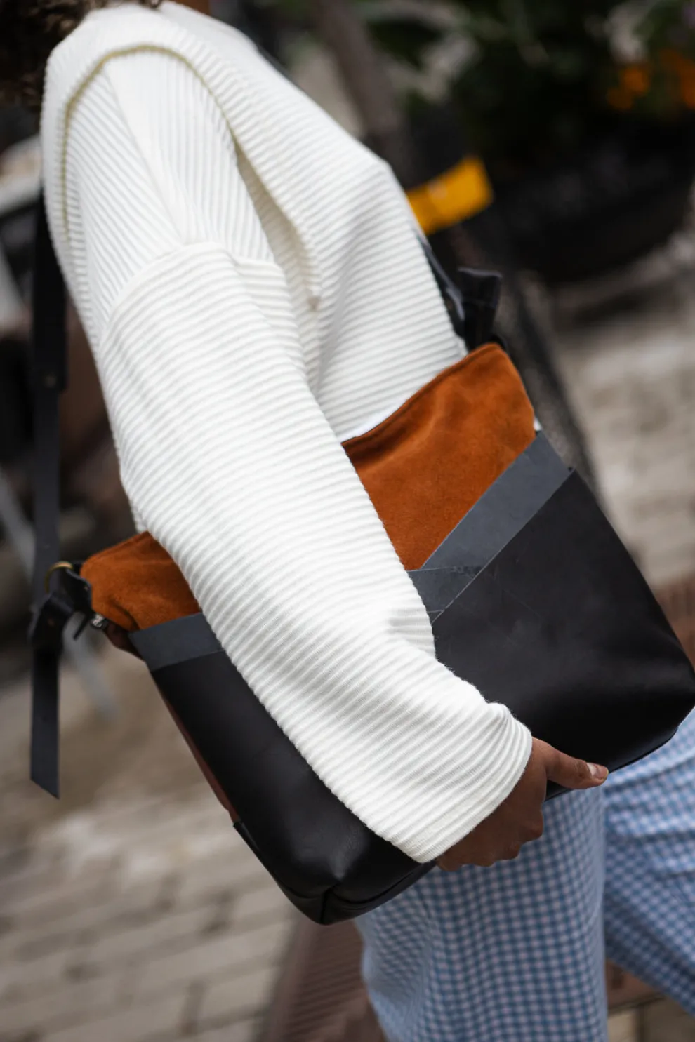 KAZAK Tivoli Bag - Rust and Black